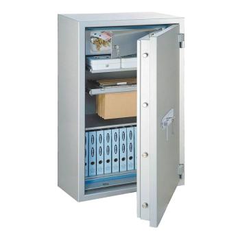 Rottner feuersicherer Papiersicherungsschrank EN2 GigaPaper 160 Premium Doppelbartschloss weißaluminium T04999